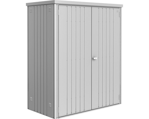 Biohort tuinhuis, maat 150, 155 x 83 x 182,5 cm, zilver-metallic