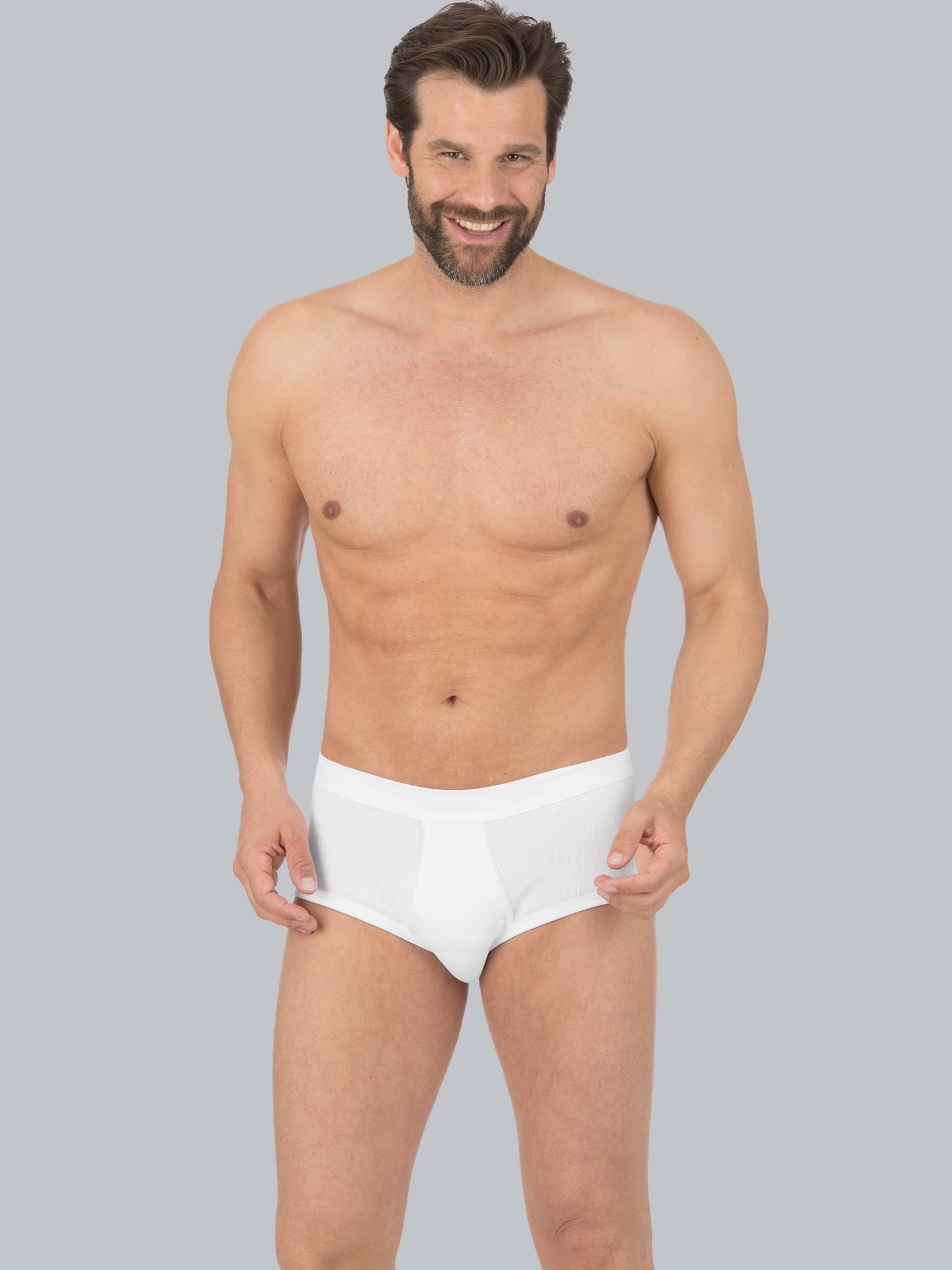 Slip Biobaumwolle Doppelpack Weiss