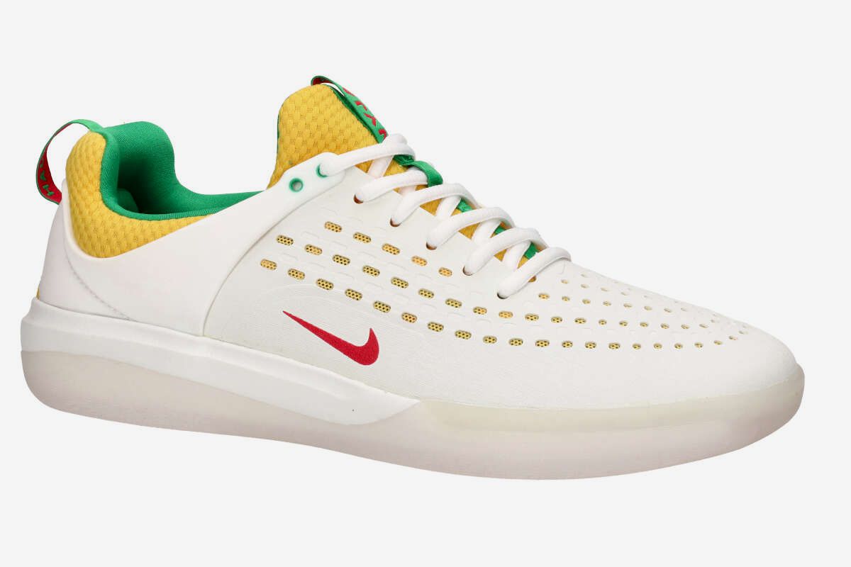 Nike SB Nyjah 3 Premium Schuh (summit white/black tour yellow)