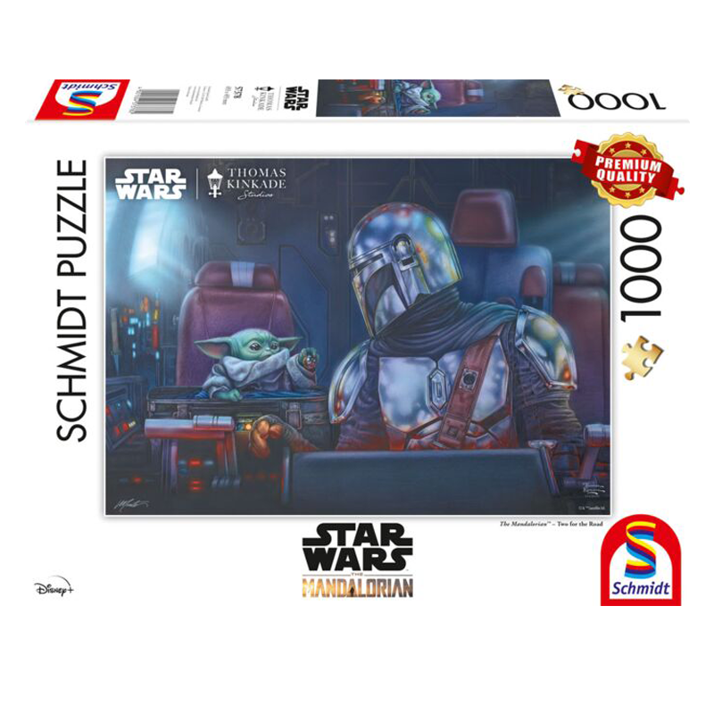 Puzzle Star Wars Mandalorian 1000 pièces - Two for the Road