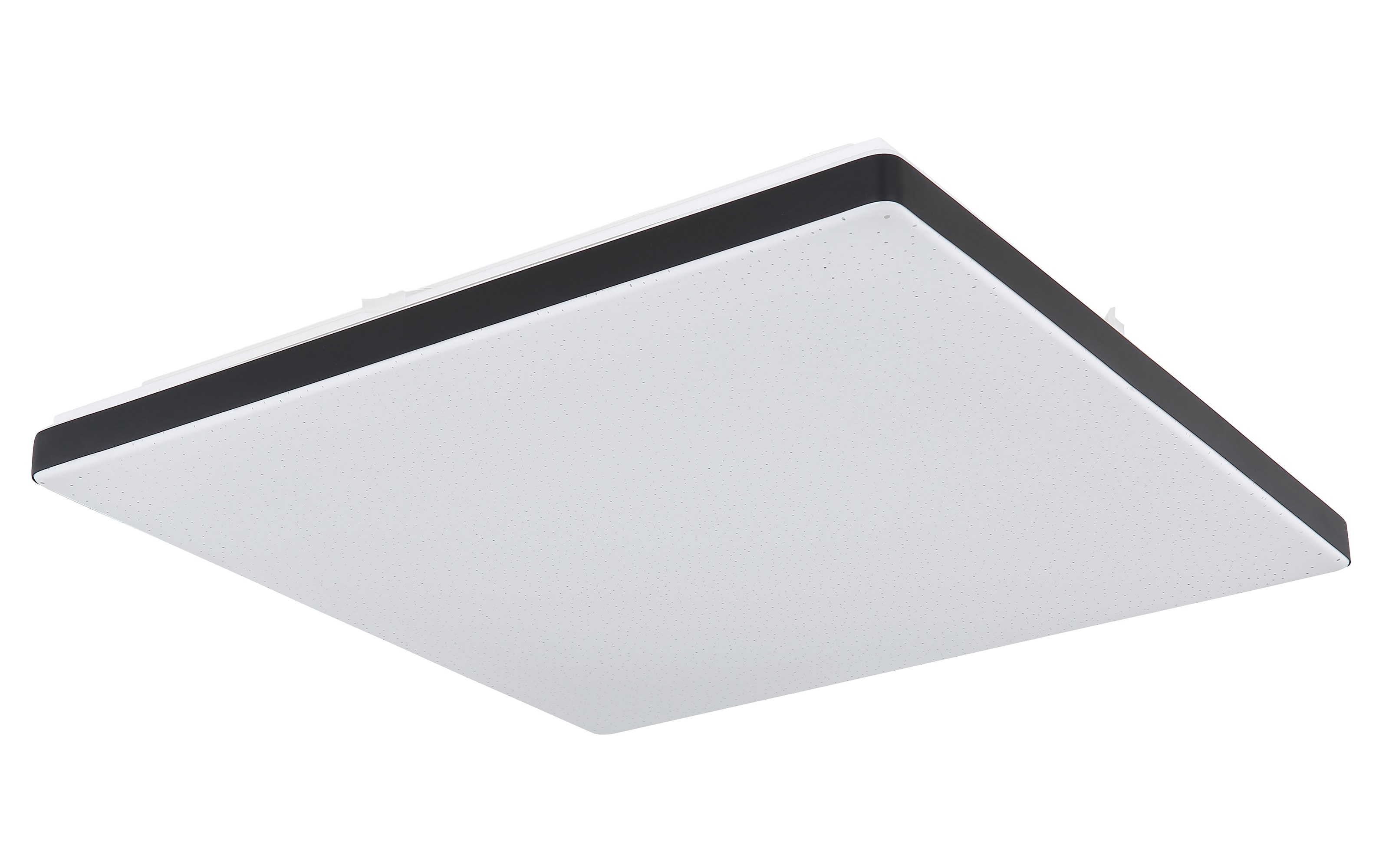 LED-Deckenleuchte Ully CCT, schwarz/weiß, 49 cm