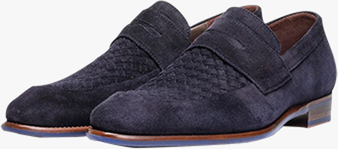 FLORIS VAN BOMMEL donkerblauwe floris van bommel loafers sfm-40032