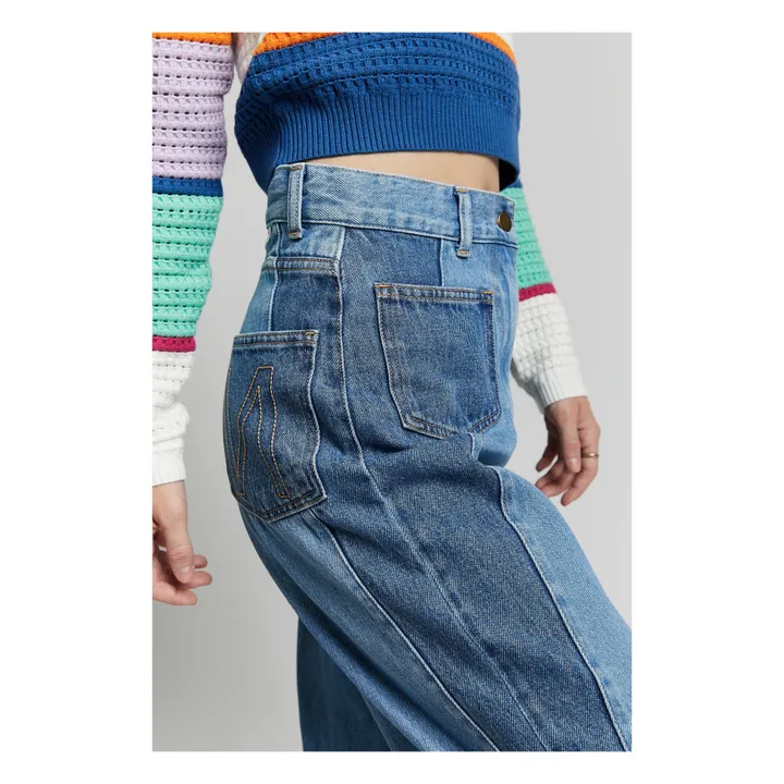 Indee Jean Bicolore Nana | Denim