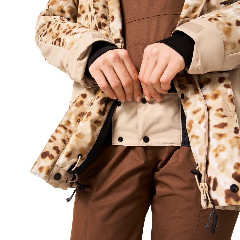 Oakley TNP TBT Skijacke Damen cheeta td print