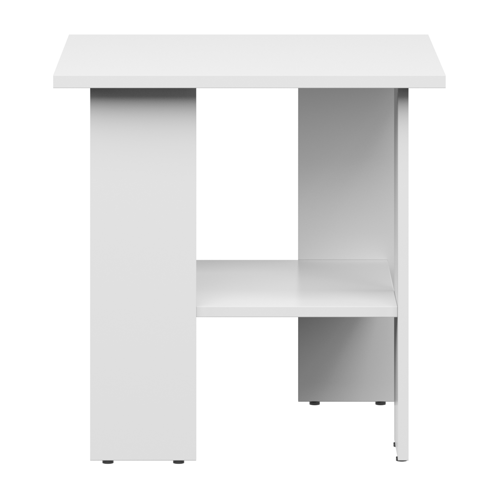 Couchtisch - weiß matt - 55 cm