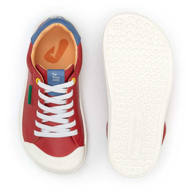Tip Toey Joey Tip Toey Joey Kidos Sneakers Volt Colors Pomo Blue Tang