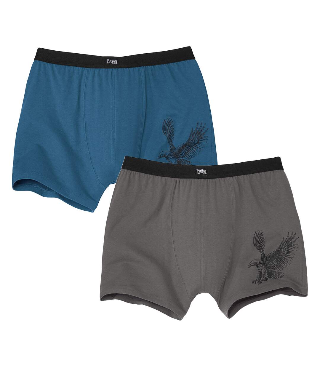 Lot de 2 Boxers Stretch Confort