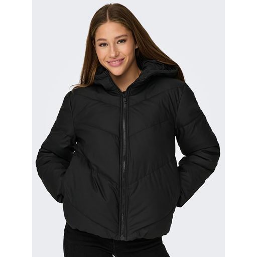 JDY Arnhem Short Puffer Jakke, Black, M