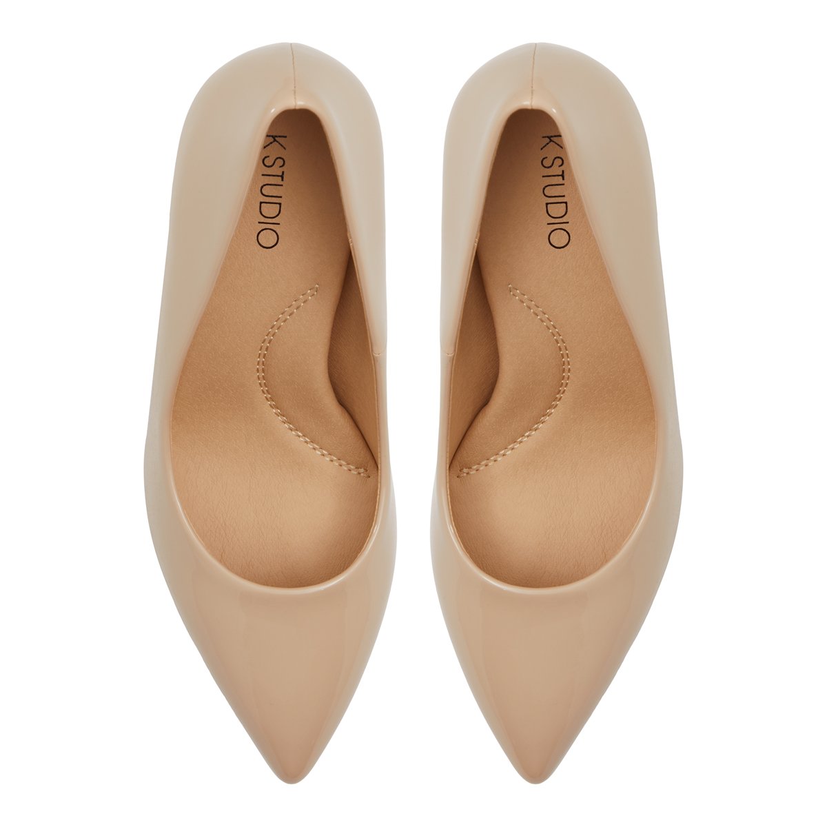 K STUDIO-Gubberley-Talons hauts/Escarpins - Talon aiguille - Beige Moyen