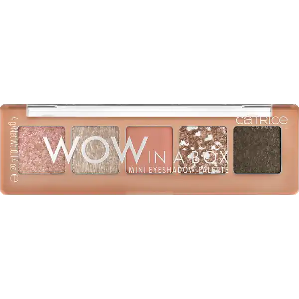 WOW In A Box Mini Eyeshadow Palette 010 Peach Perfect