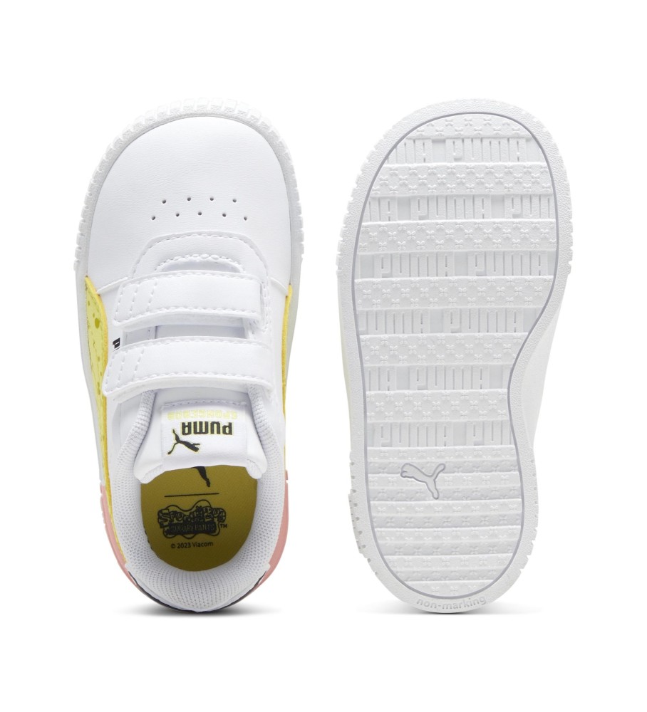 Tênis Puma Carina 2.0 Bob Esponja Branco