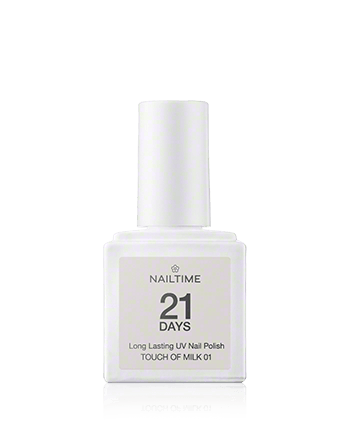 Nailtime 21 Days Long Lasting UV Nail Polish 01 Touch of Milk 8ml