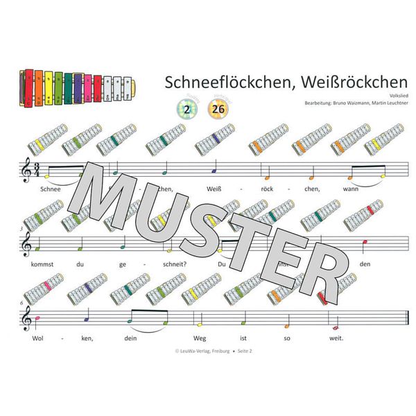 LeuWa-Verlag Weihnachtslieder Sonor BWG