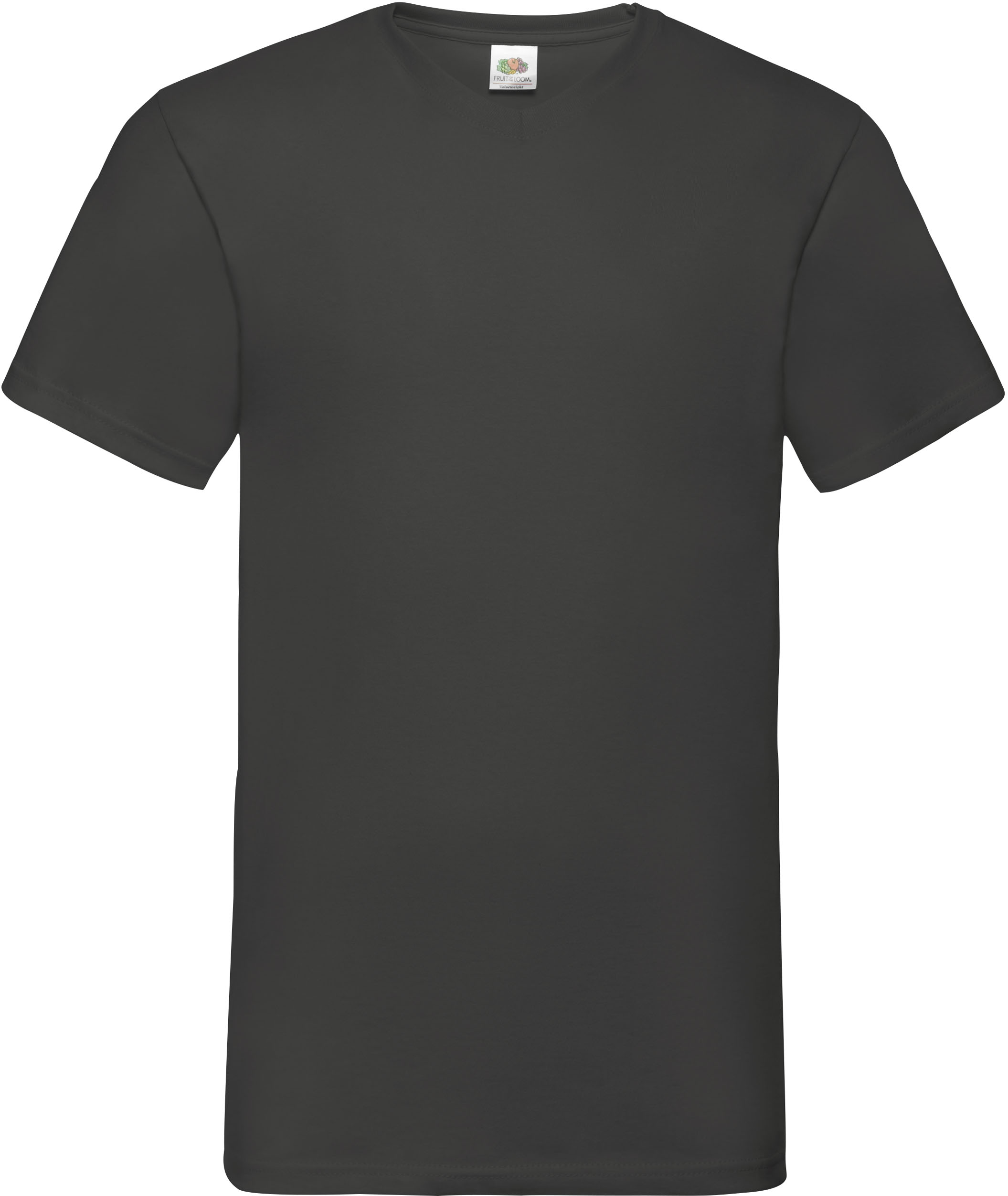 Fruit of the Loom SC22V - T-Shirt Homme Col V Coton