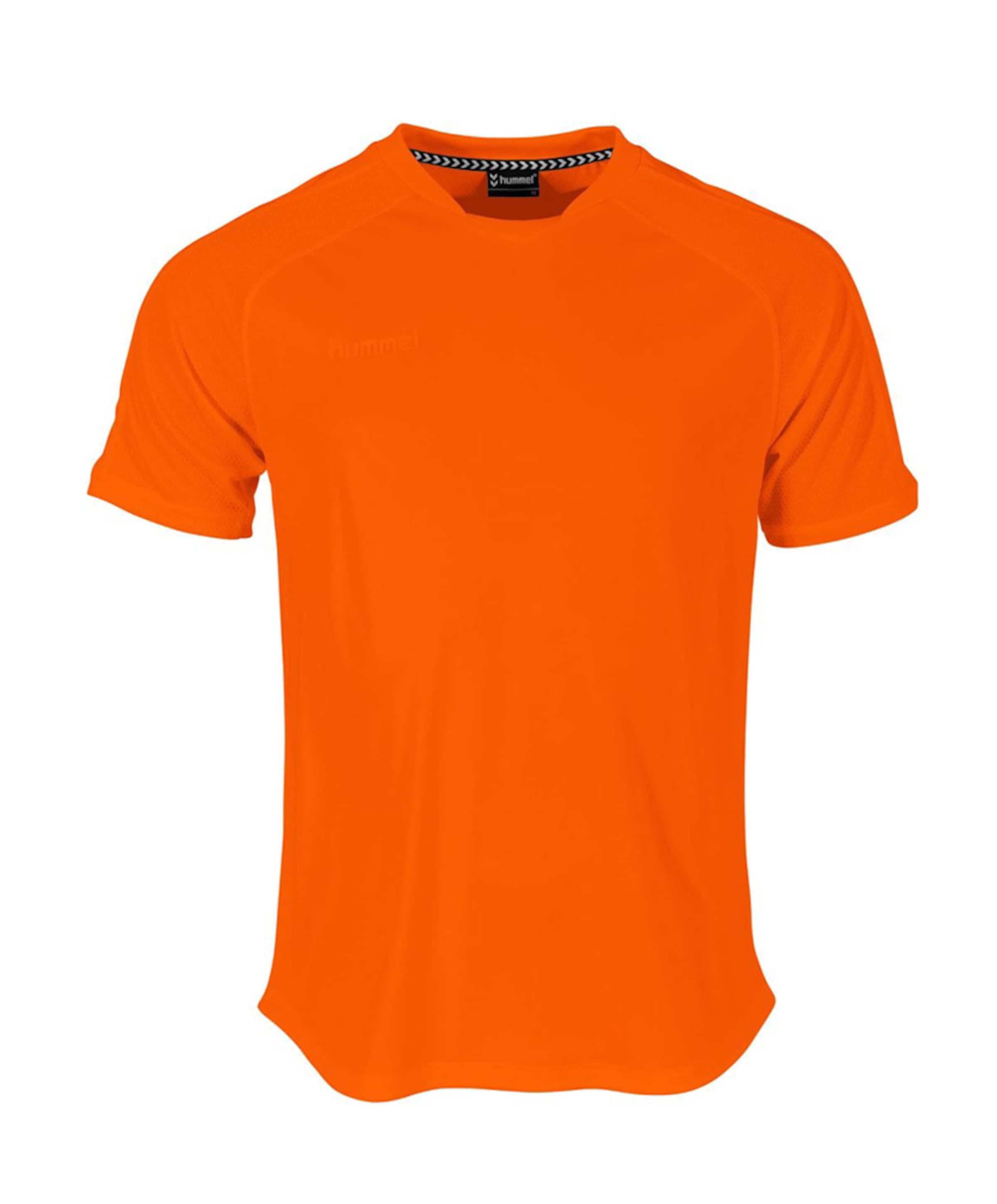 Hummel Jongens T-shirt oranje