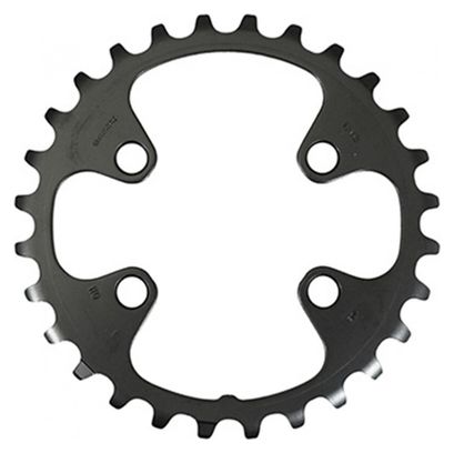 PLATEAU VTT 4BRA D.64 POUR SHIMANO DEORE M6000 DOUBLE 28DTS INTERIEUR ORIGINE 10V.
