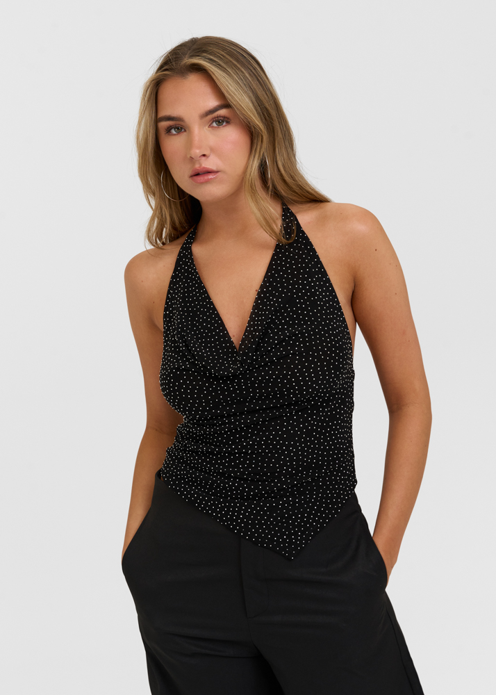 Lexi top zwart
