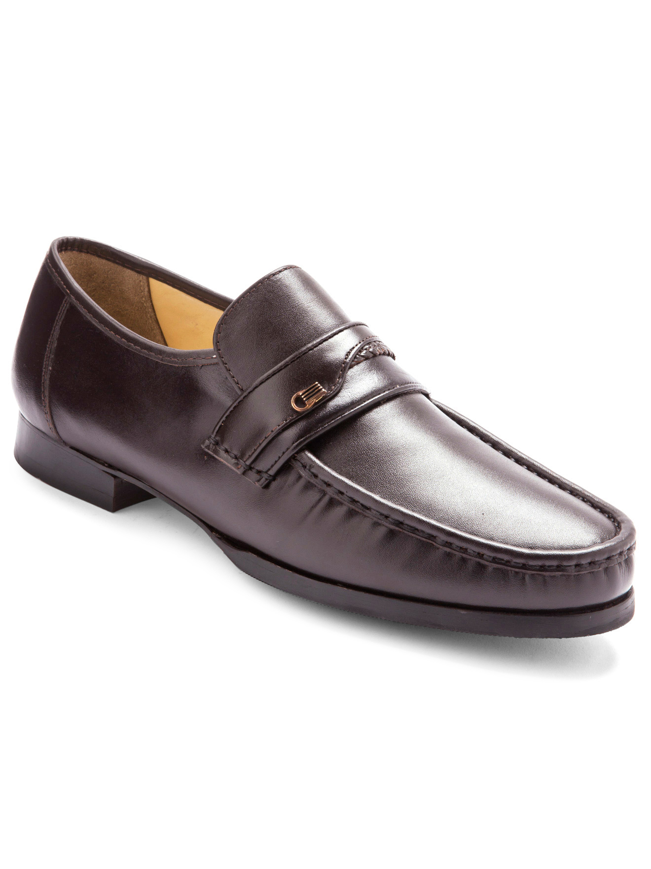 Mocassins cuir grande largeur