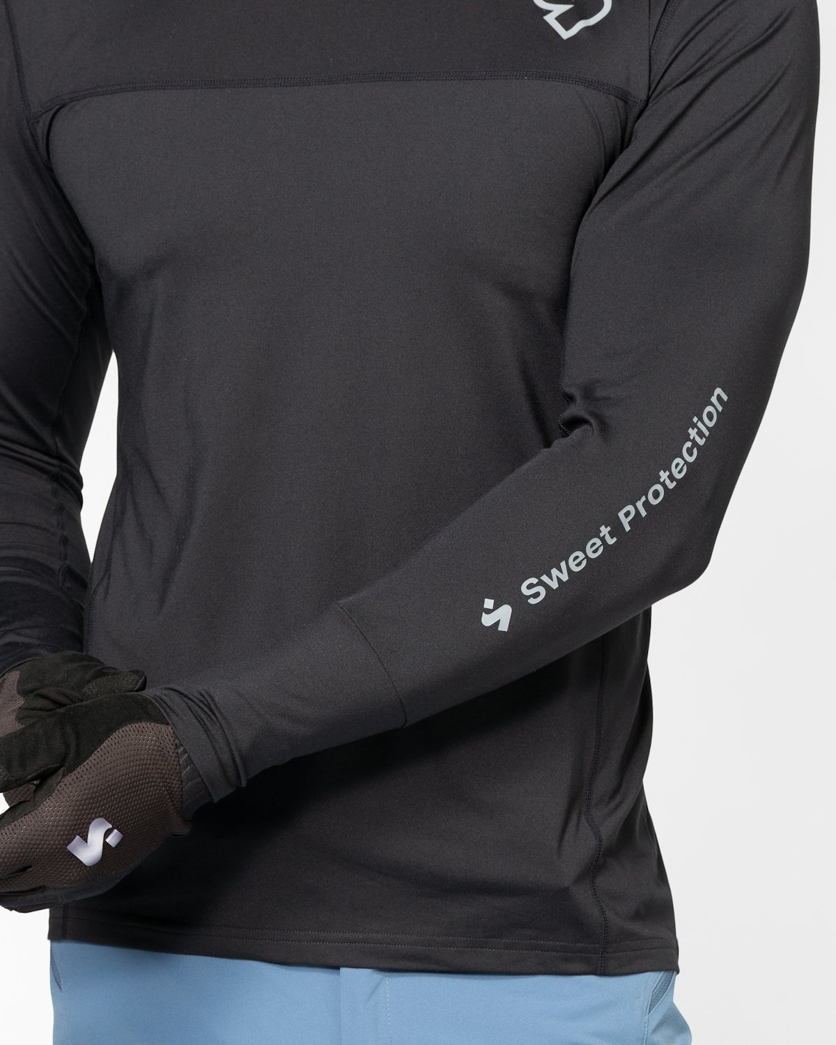 Hunter MTB LS Jersey Herre Black