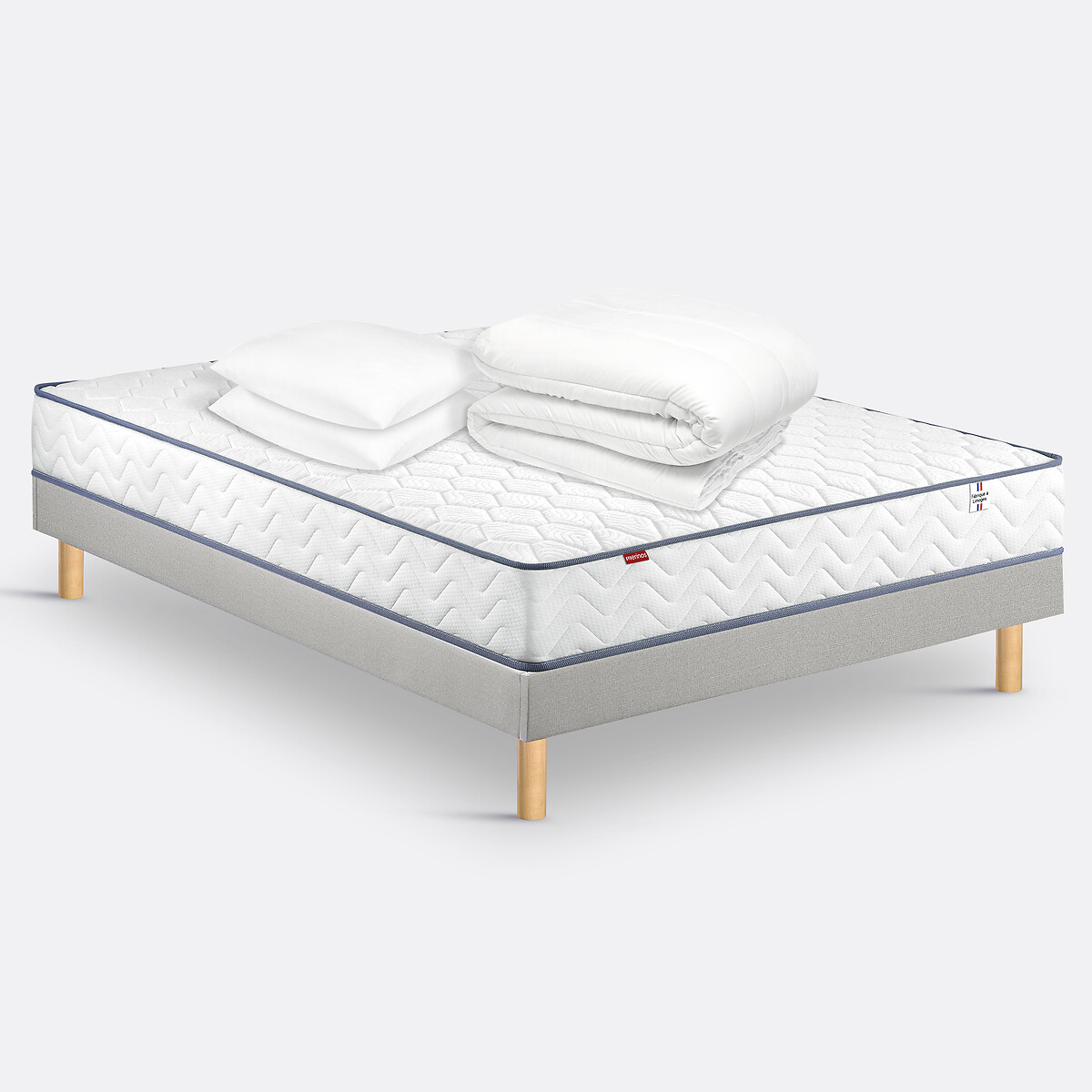 MERINO'S<br>Pronto para dormir, conforto firme, mais sorrisos