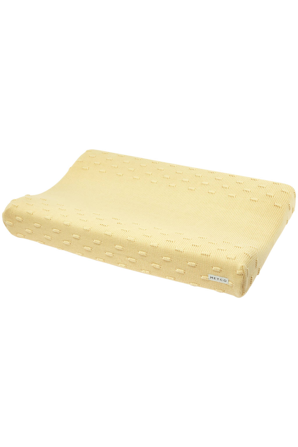 aankleedkussenhoes Knots Soft Yellow