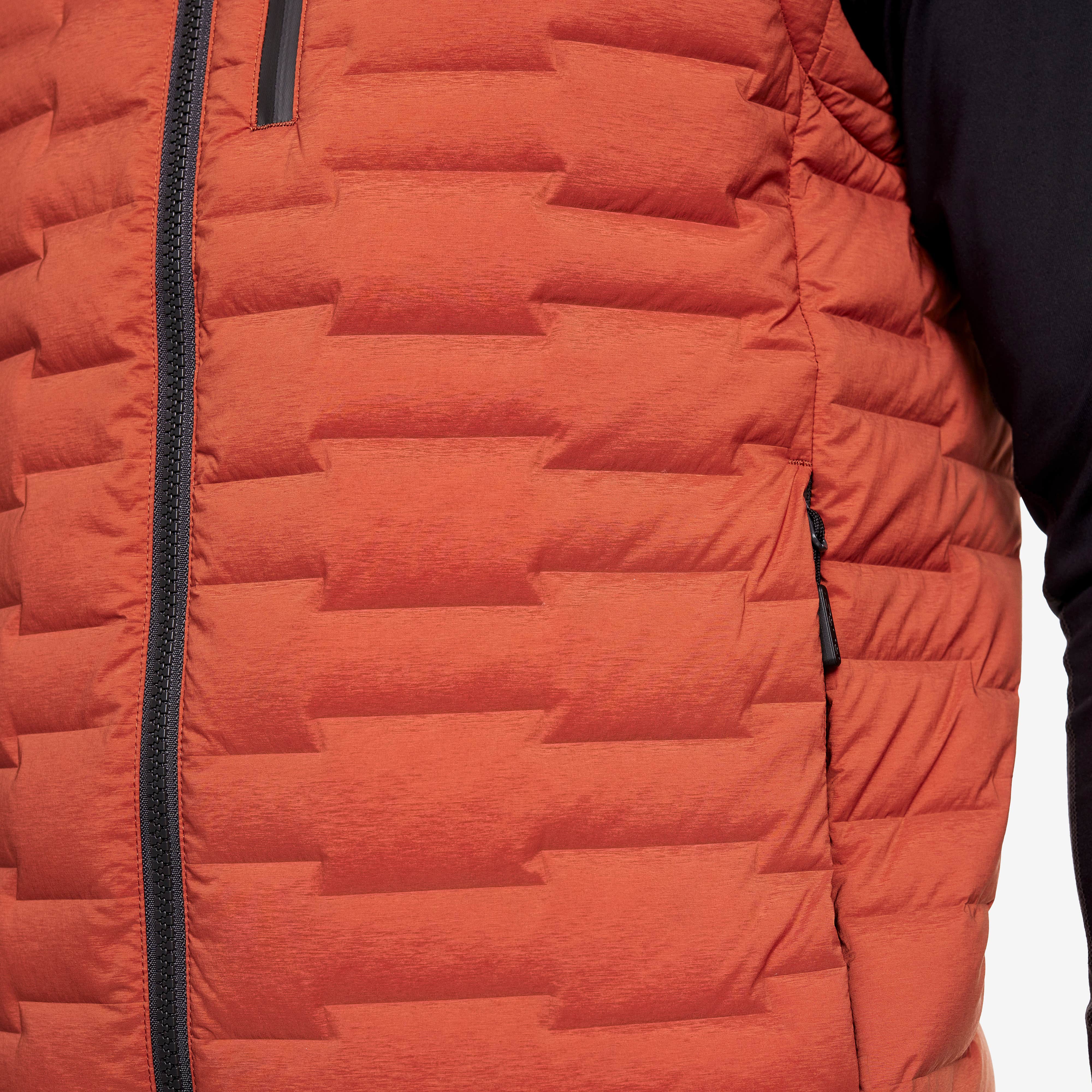 Flex Stretch Down Vest Herre Rusty Orange