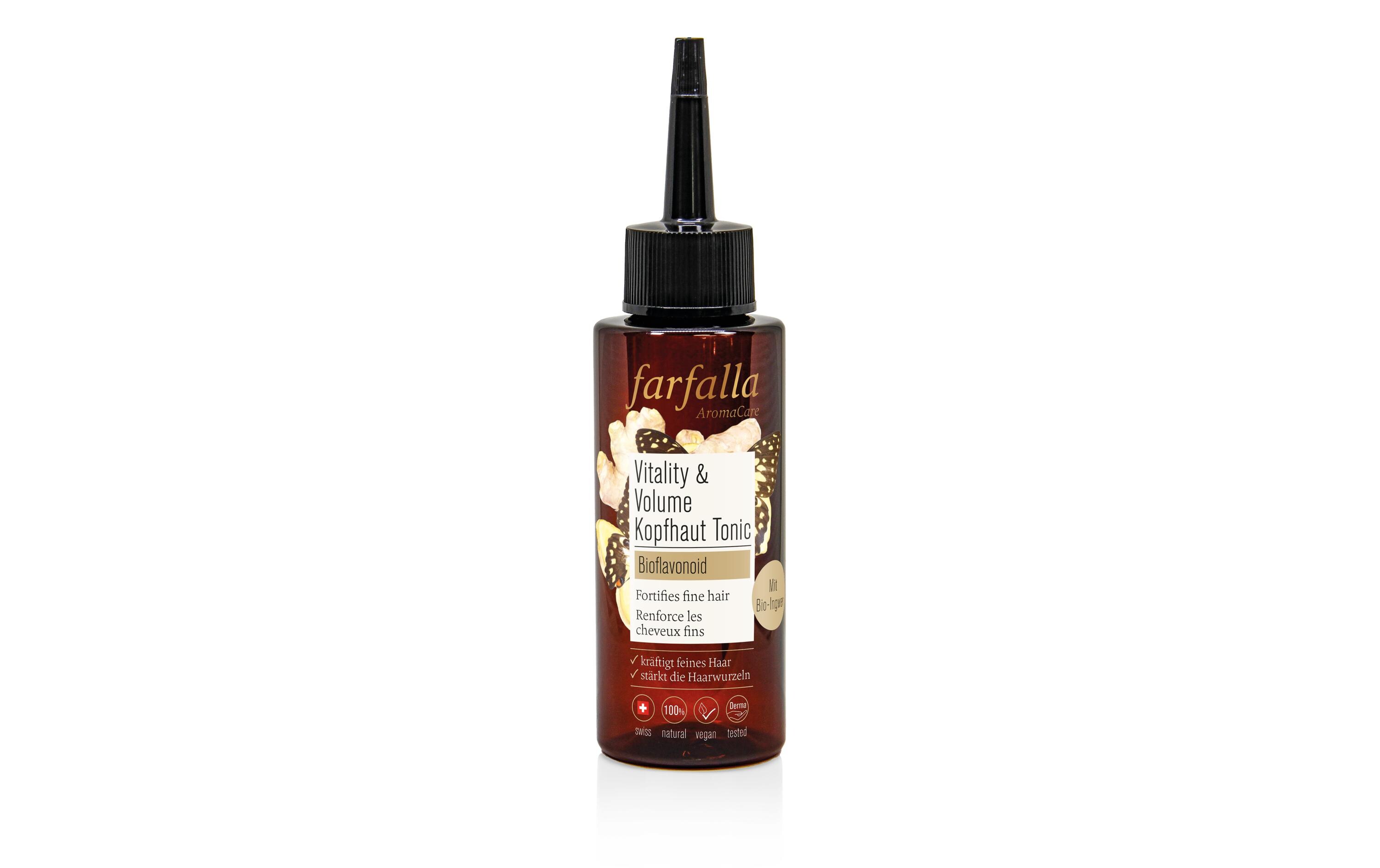 Haartonic Vitality & Volume Kopfhaut Bioflavonoid 100 mlNatürliches Haarwasser