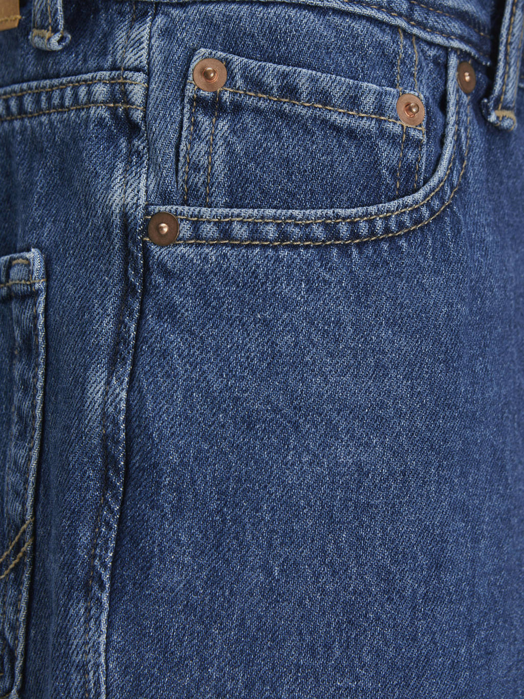 JACK & JONES loose fit jeans JJICHRIS blue denim