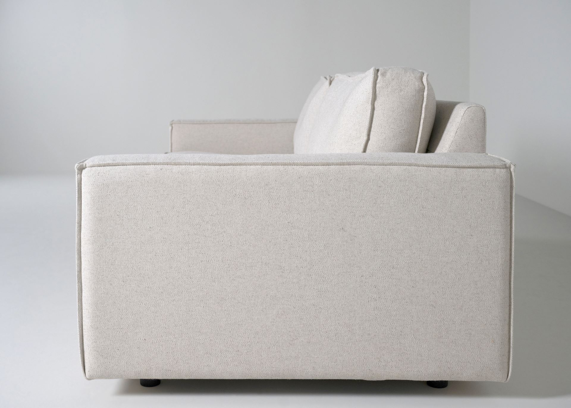 3 seter sofa natur - 222x95x79 cm