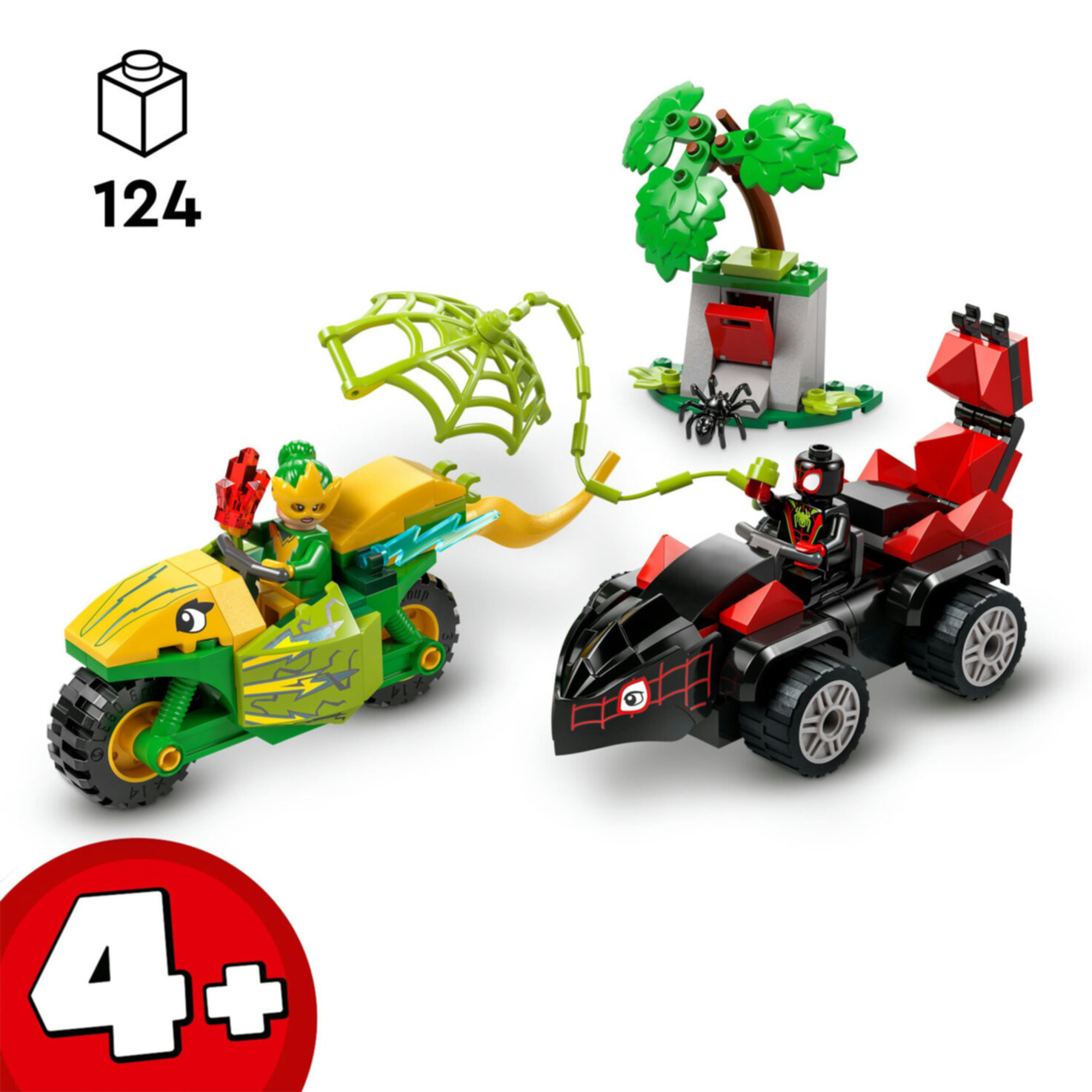 LEGO® Marvel 11198 Spin und Electro in ihren Dino-Flitzern ab 4 Jahren