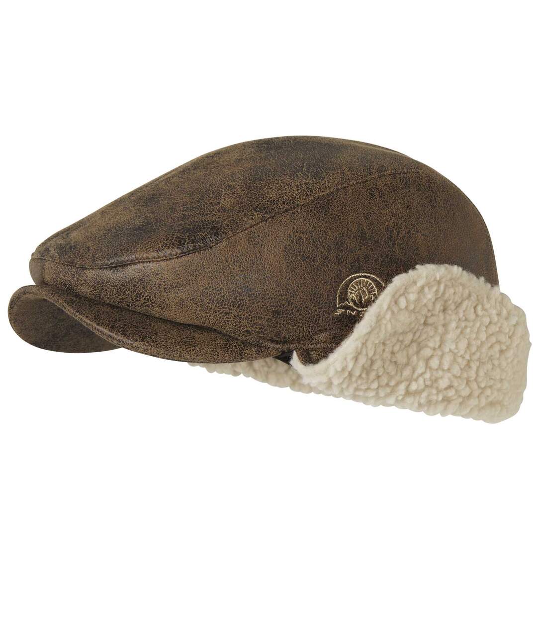 Casquette Cache-Oreilles Suédine et Sherpa Snow