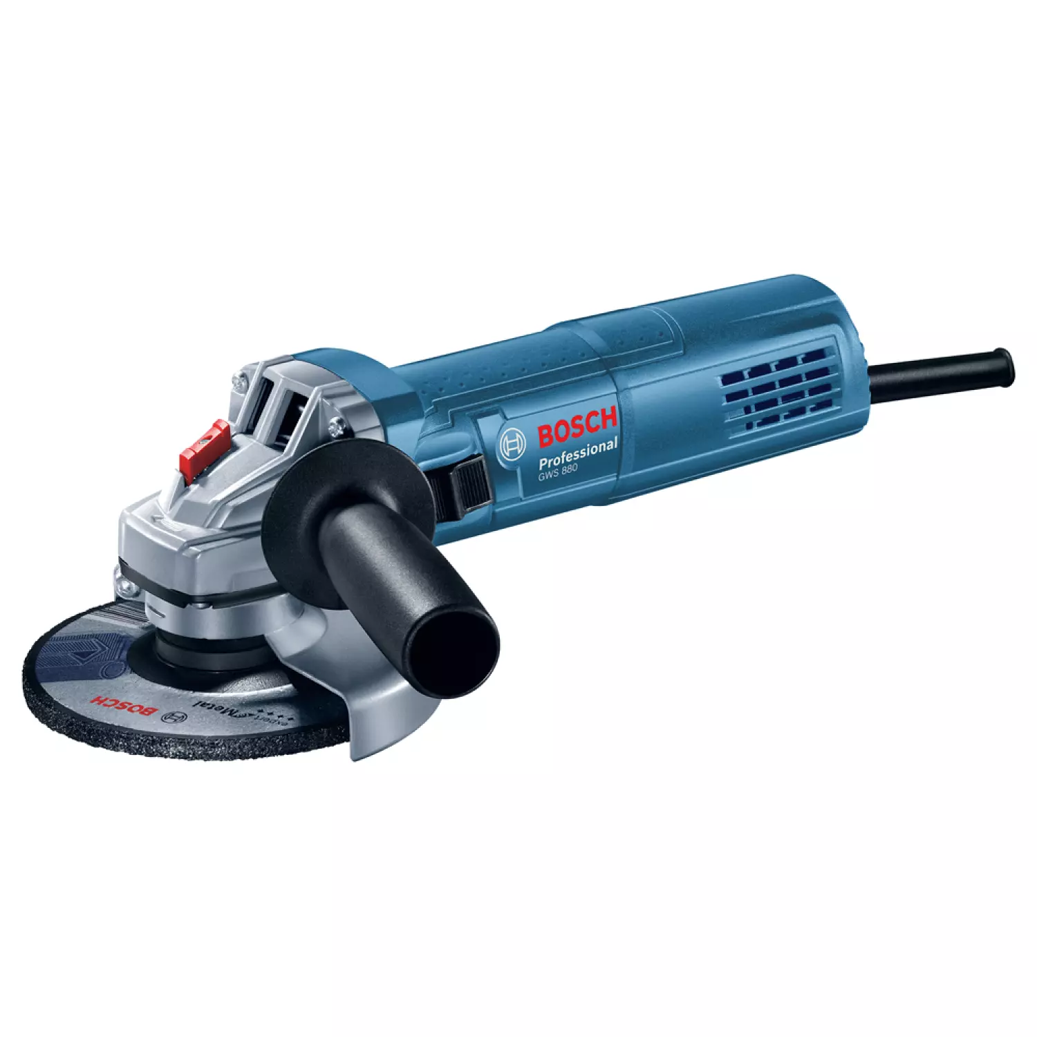 Bosch GWS 880 Haakse slijper incl. 2 diamantzaagbladen in koffer - 880W - 125mm