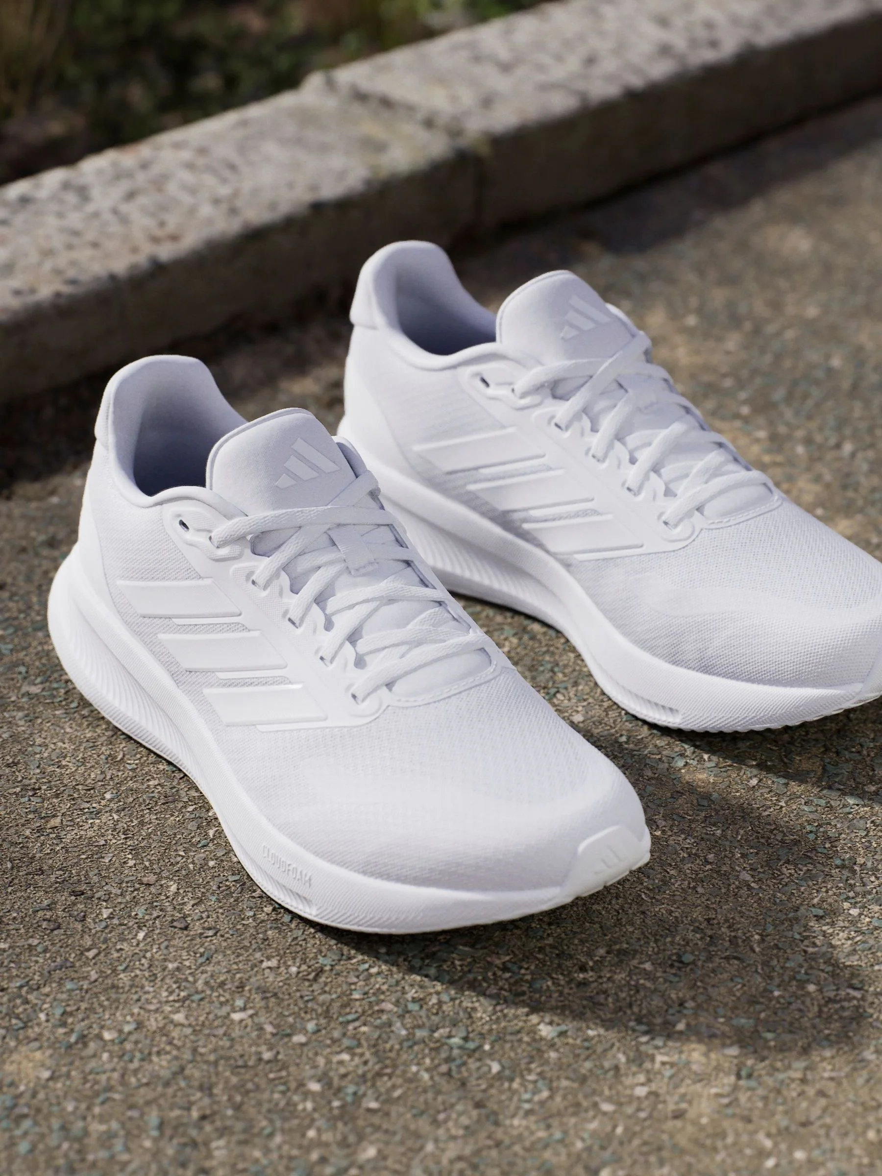 Off White - adidas Runfalcon 5 Running Trainers