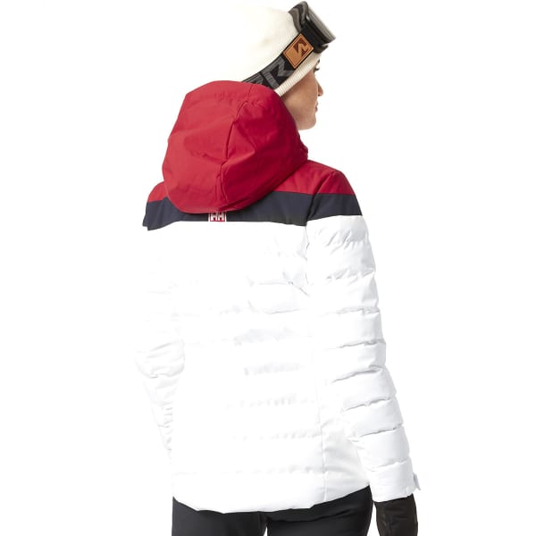 Veste de ski HELLY HANSEN W IMPERIAL PUFFY JACKET WHITE