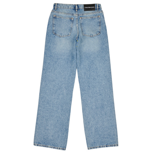 Calvin Klein Jeans - WIDE LEG HR - Bleu