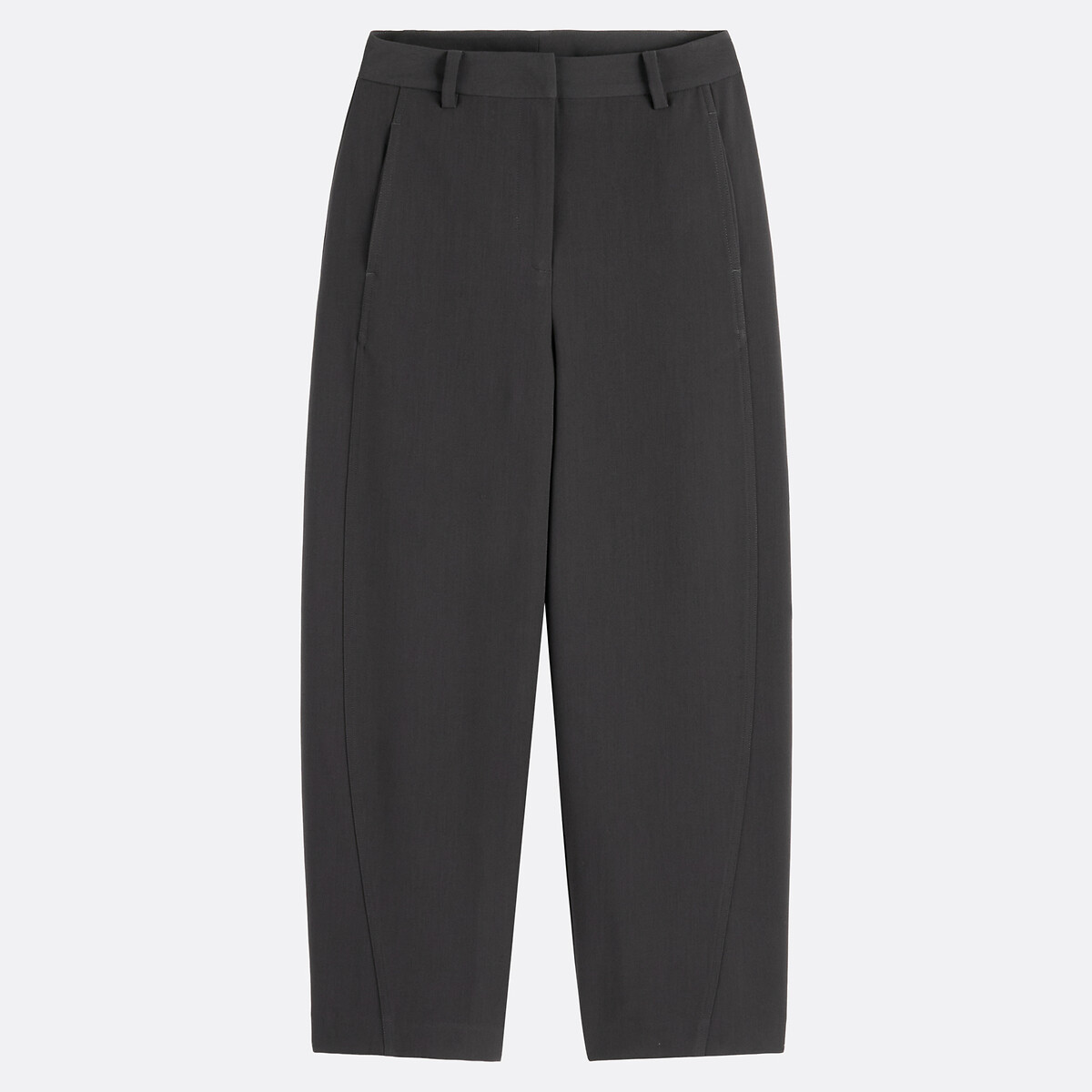 COLEÇÃO LA REDOUTE<br>Calças de perna larga 7/8 em poliviscose
