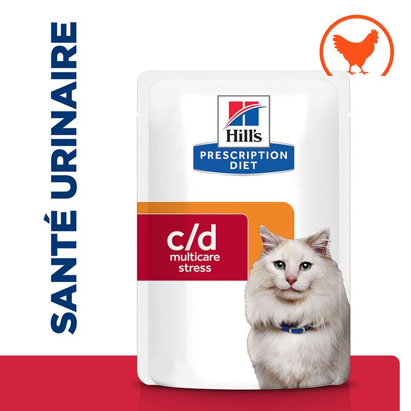 Hill's Prescription Diet c/d Urinary Stress, poulet