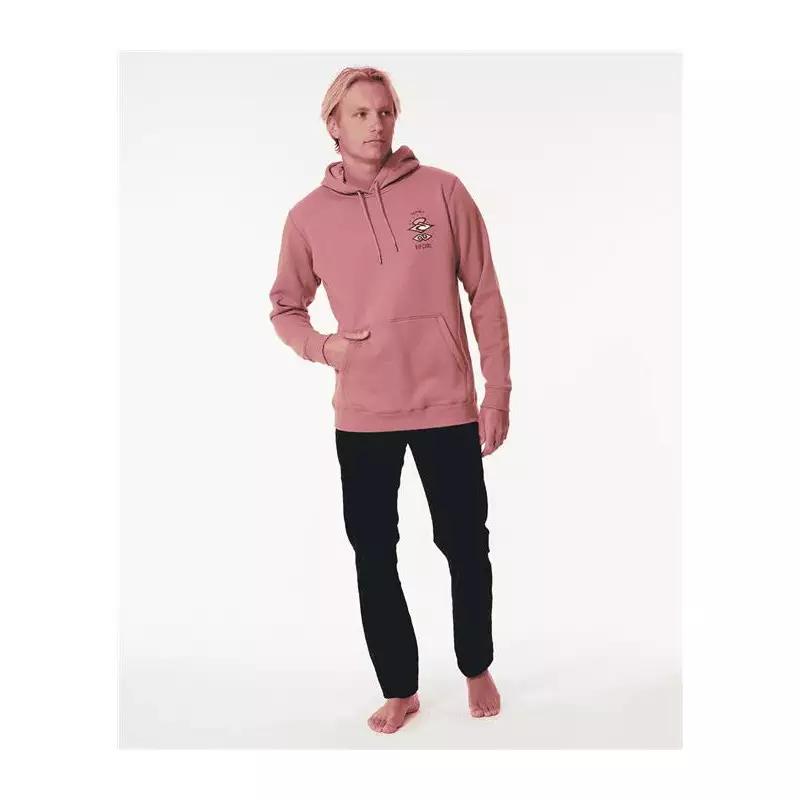 Sweat RIPCURL Search Icon Hood Mauve M