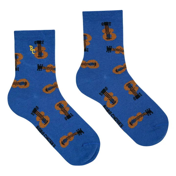 Bobo Choses Chaussettes Guitares | Bleu