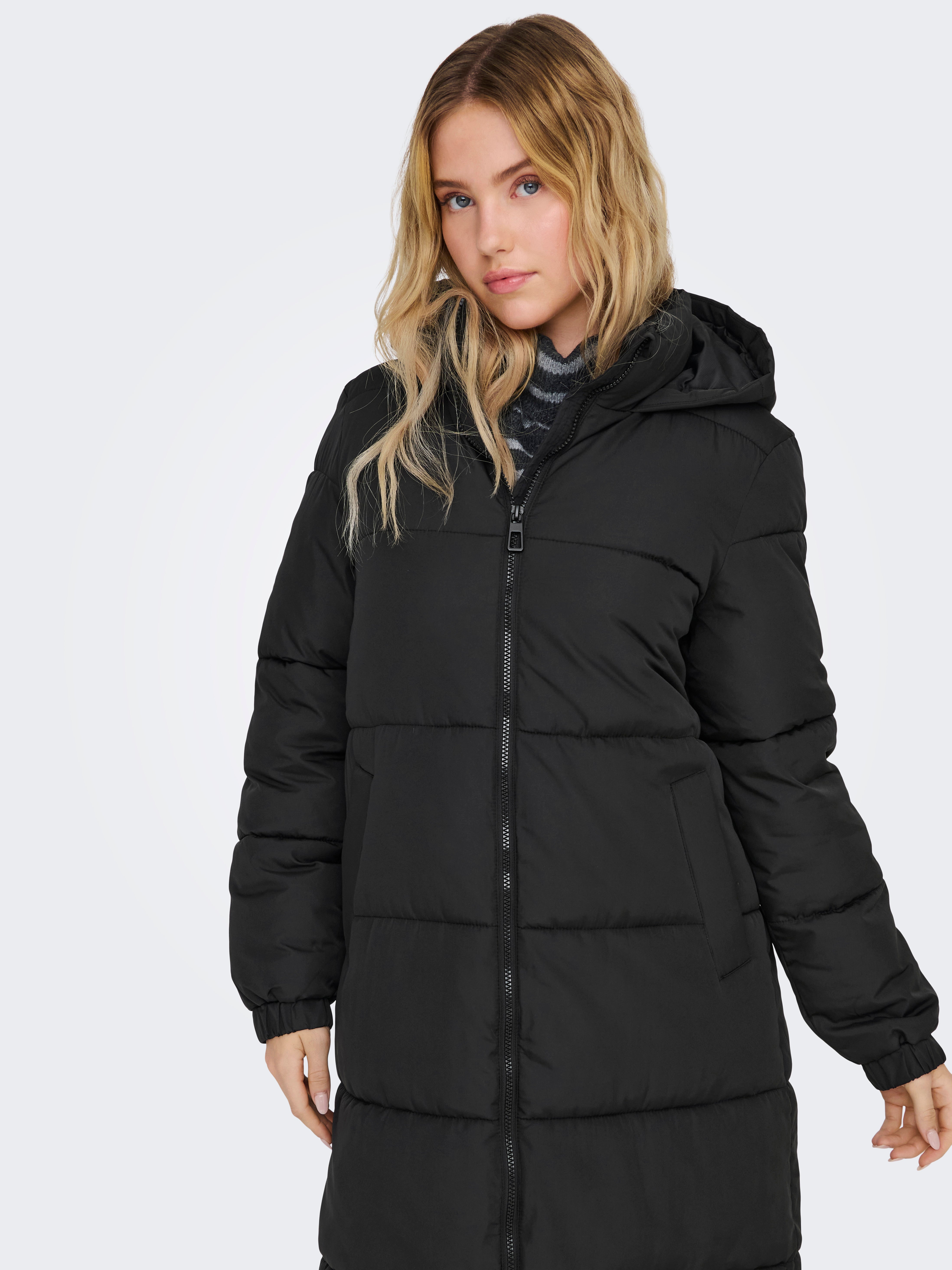 ONLTRUDY Steppmantel Black