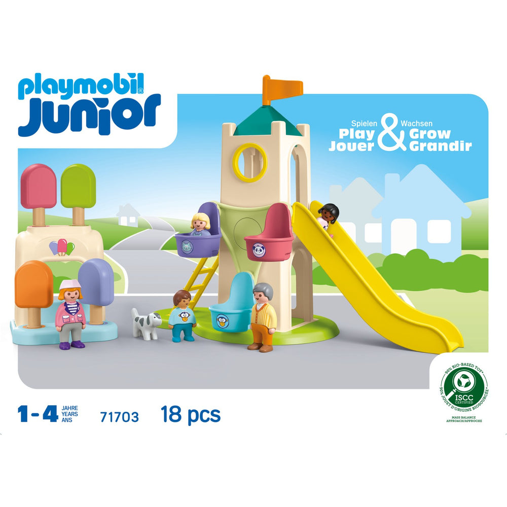 Køb Playmobil® Junior Adventure Tower With Ice Cream Booth