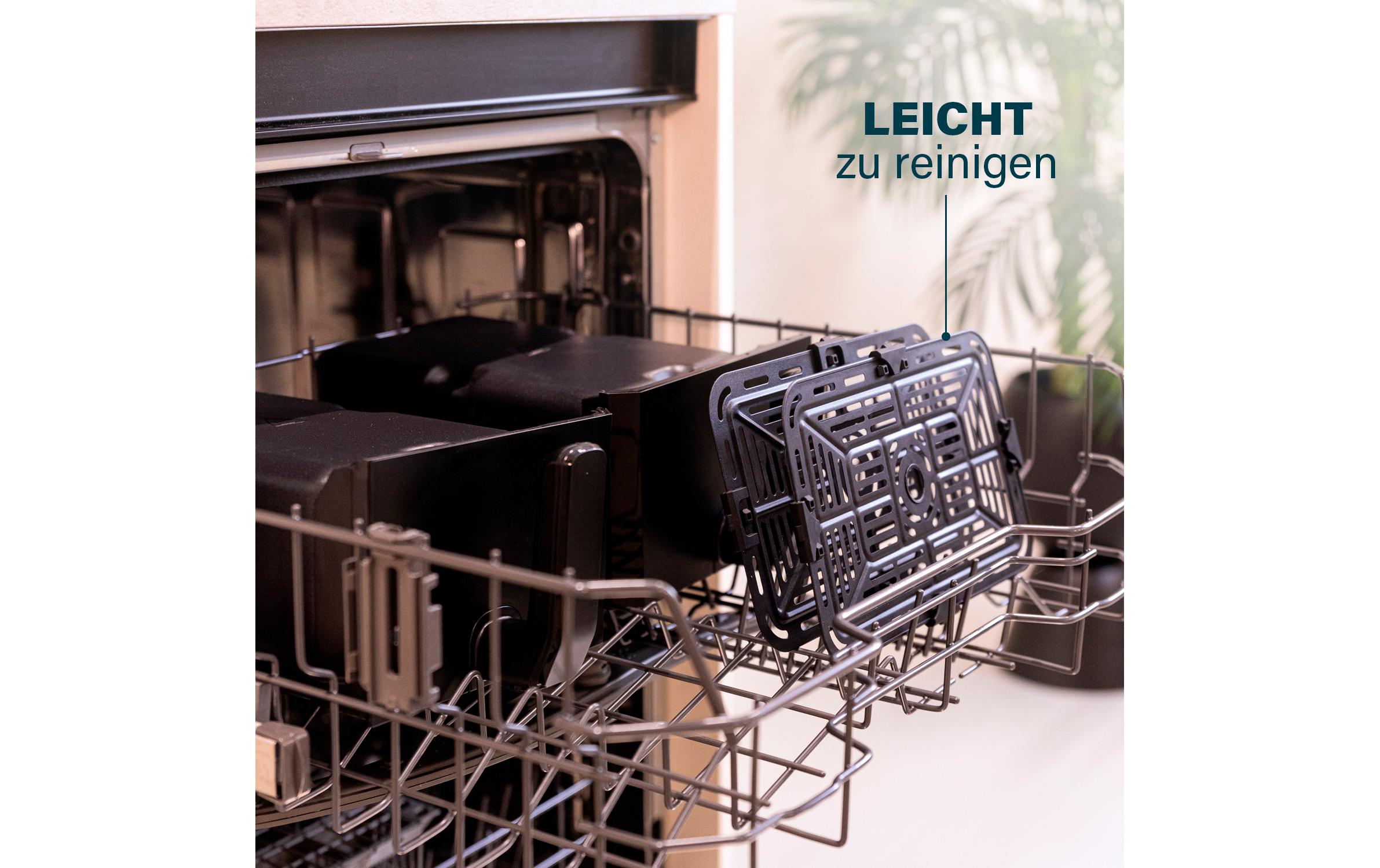 Heissluft-Fritteuse 182068 Double Basket Airfryer 8 l<br>Heissluftfritteuse mit Doppelkorb