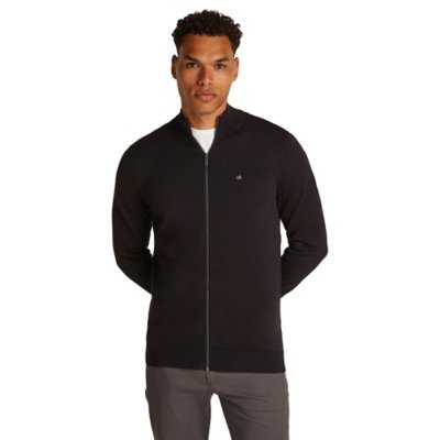 Gilet homme Coton Soie Zip CALVIN KLEIN