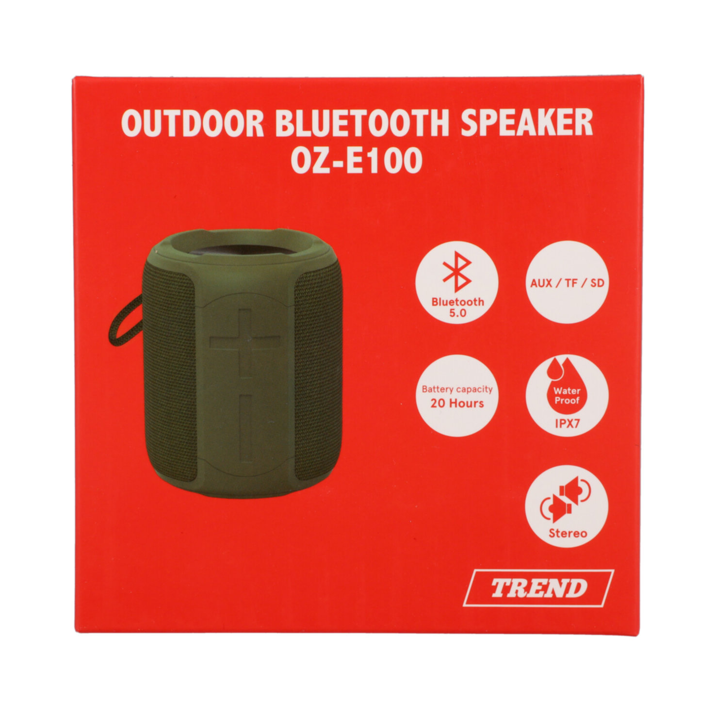 Trend Bluetooth Lautsprecher E100 Grün
