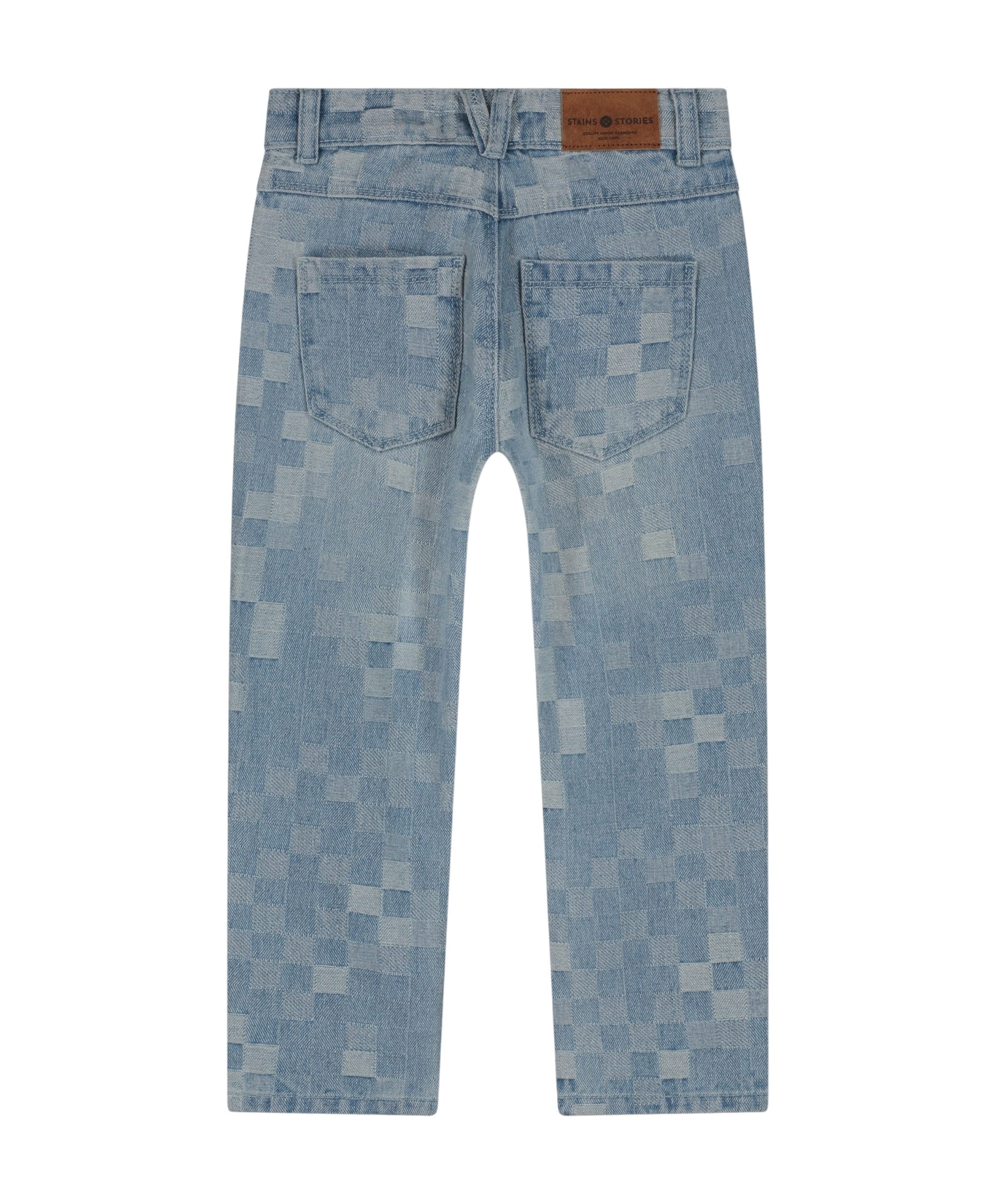 Stains & Stories jongens jeans blauw