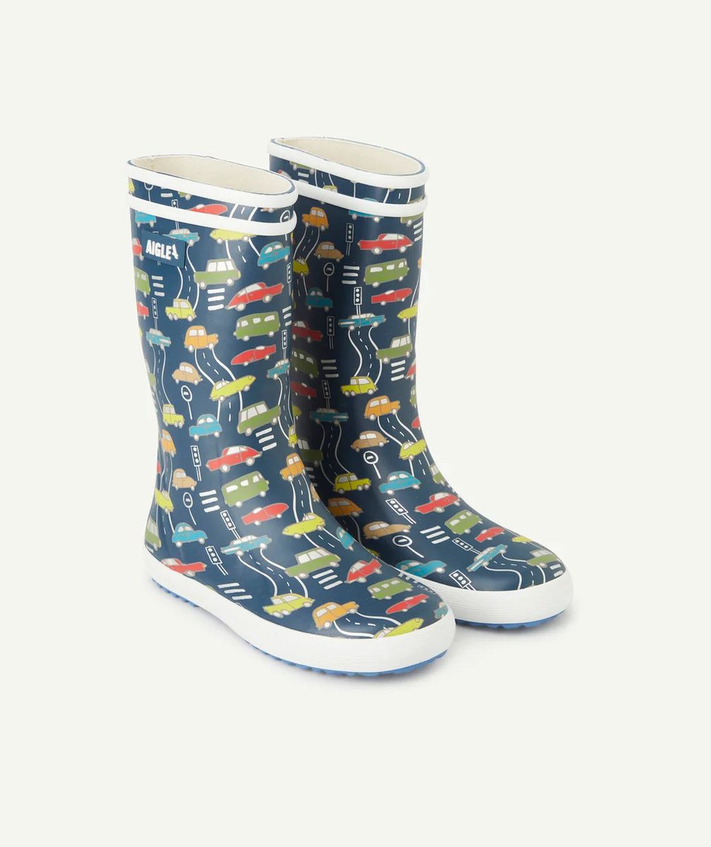 AIGLEBOTTES LOLLY POP GARÇON À MOTIF VOITURES