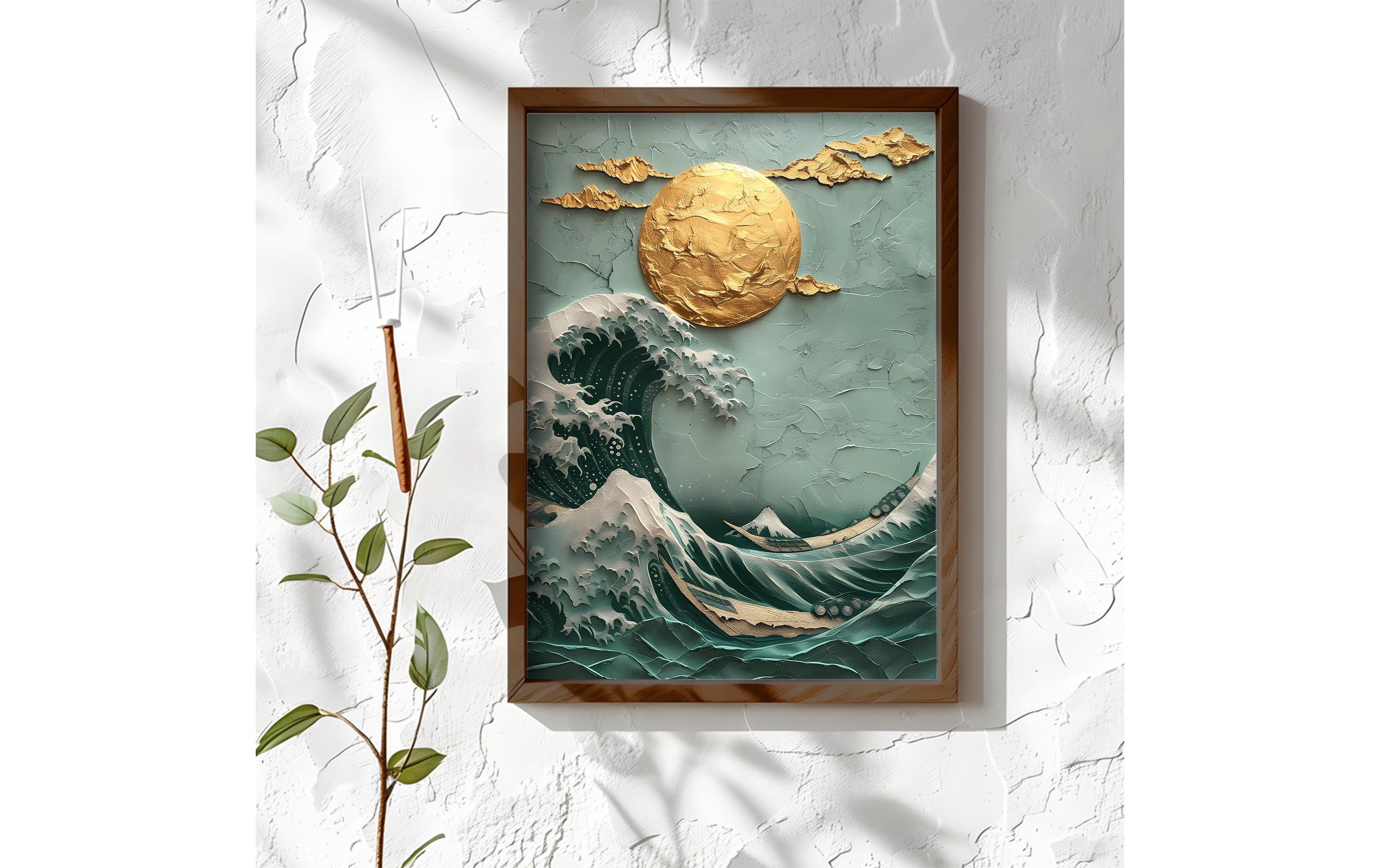 Bild Ocean 35 x 47 cmDekorative Wandmalerei