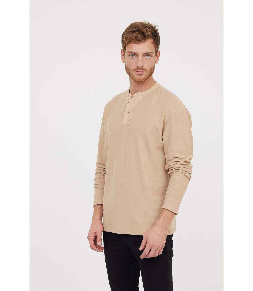 T-Shirt manches longues coton regular ALAIN
