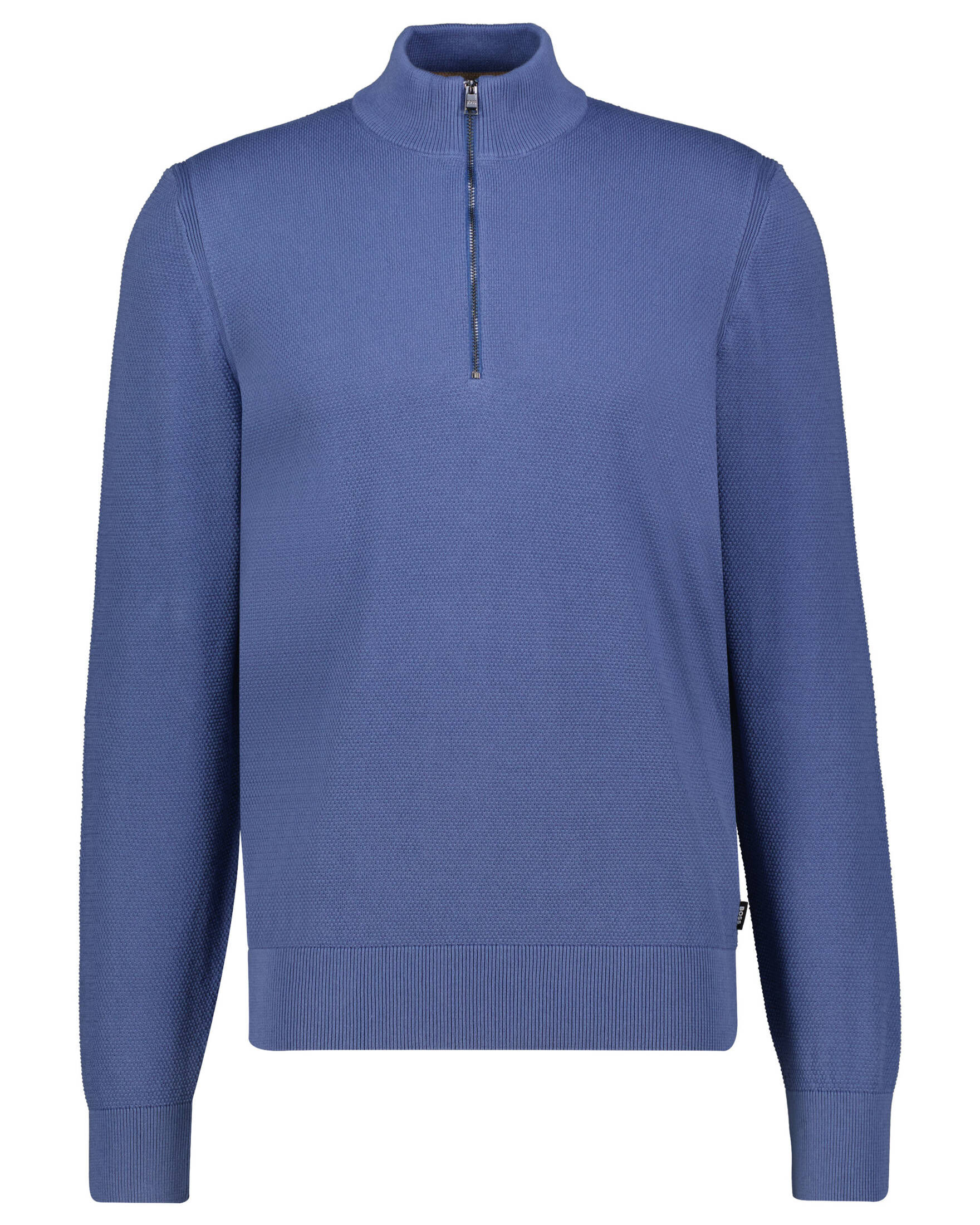 BOSS| Herren Strickpullover EBRANDO-P mit Troyerkragen Regular Fit