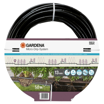 Gardena druppelbuis 50 meter ondergronds en bovengronds